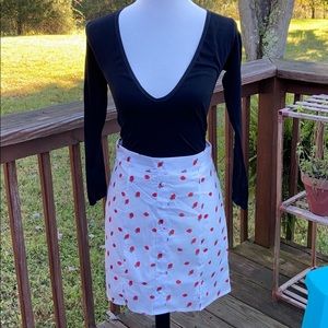 Nasty Gal You’re The Strawberry Best Mini Sz 6